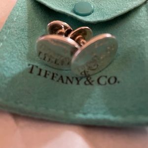 Tiffany & Co Sterling Silver Cufflinks